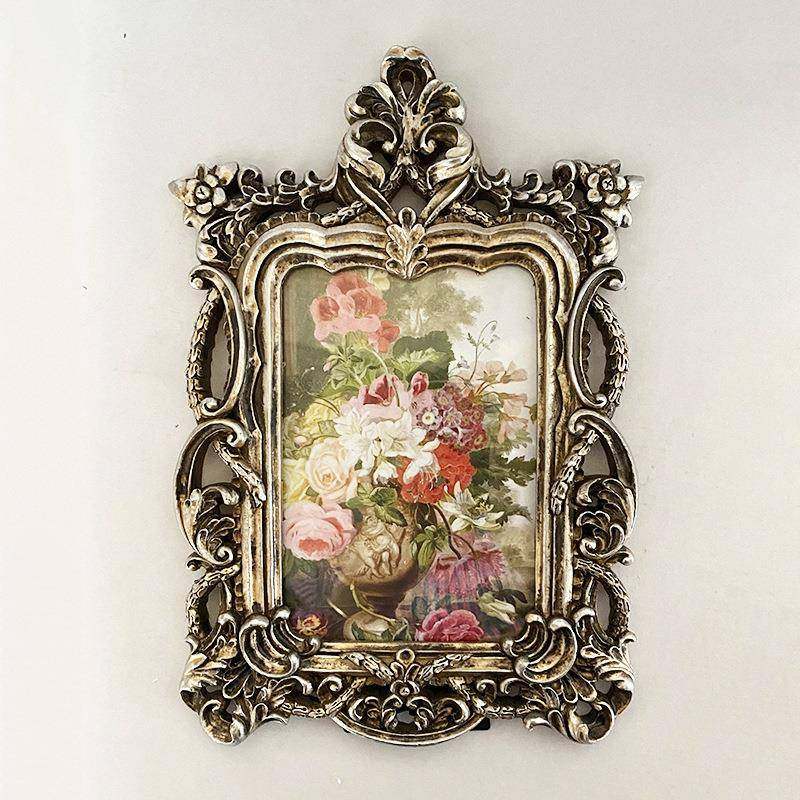 欧树脂摆件树脂相框客厅卧室桌梳HBP妆台浮板雕镂式空摆件样房软,家居饰品,DIY亲子装饰画,淘宝优惠券,粉丝福利购,淘宝优惠卷