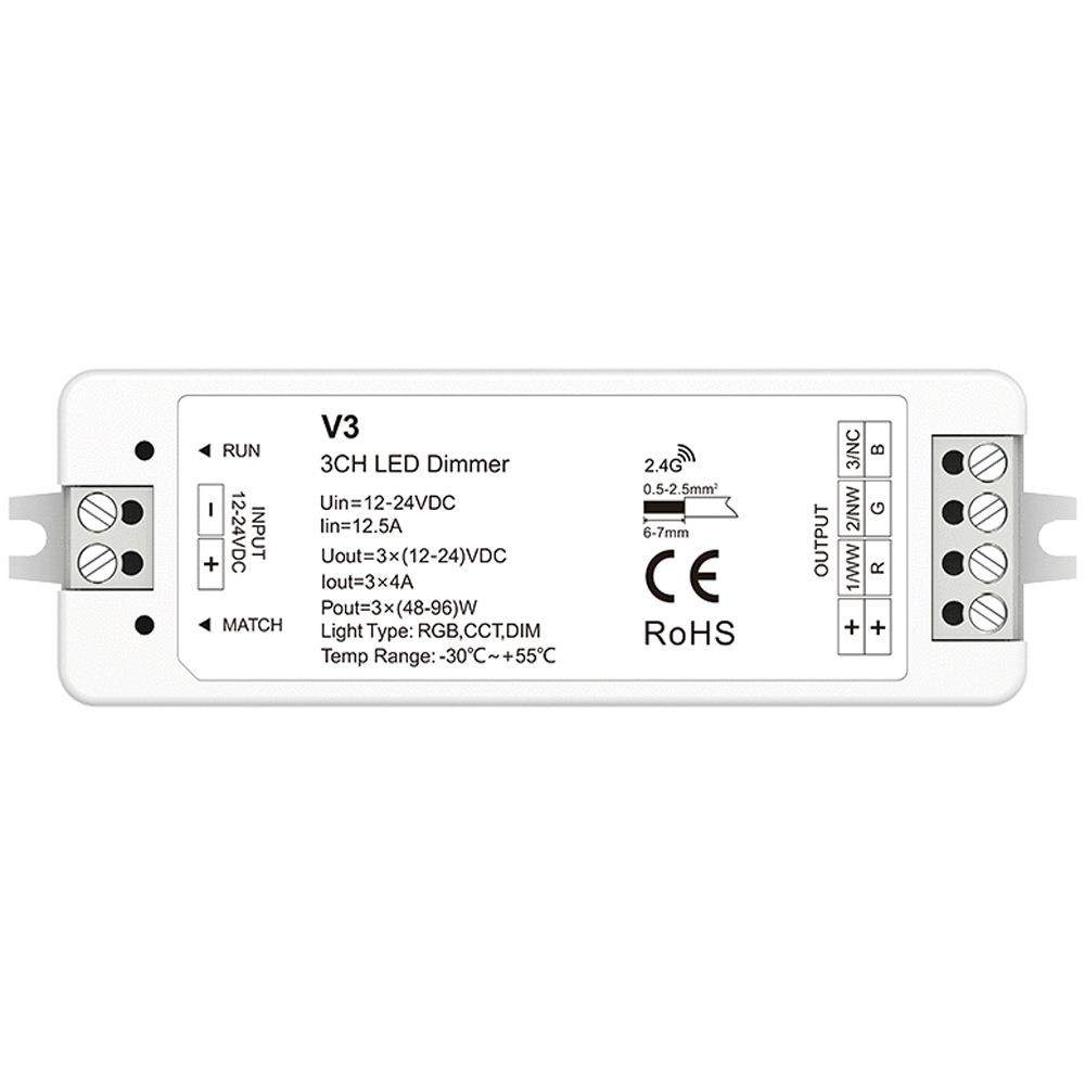 V312-24VDC3CH*4ARGB/色温/调光三通道LED控制器2.4G信号中继,纺织面料/辅料/配套,纺织机械配件,淘宝优惠券,粉丝福利购,淘宝优惠卷