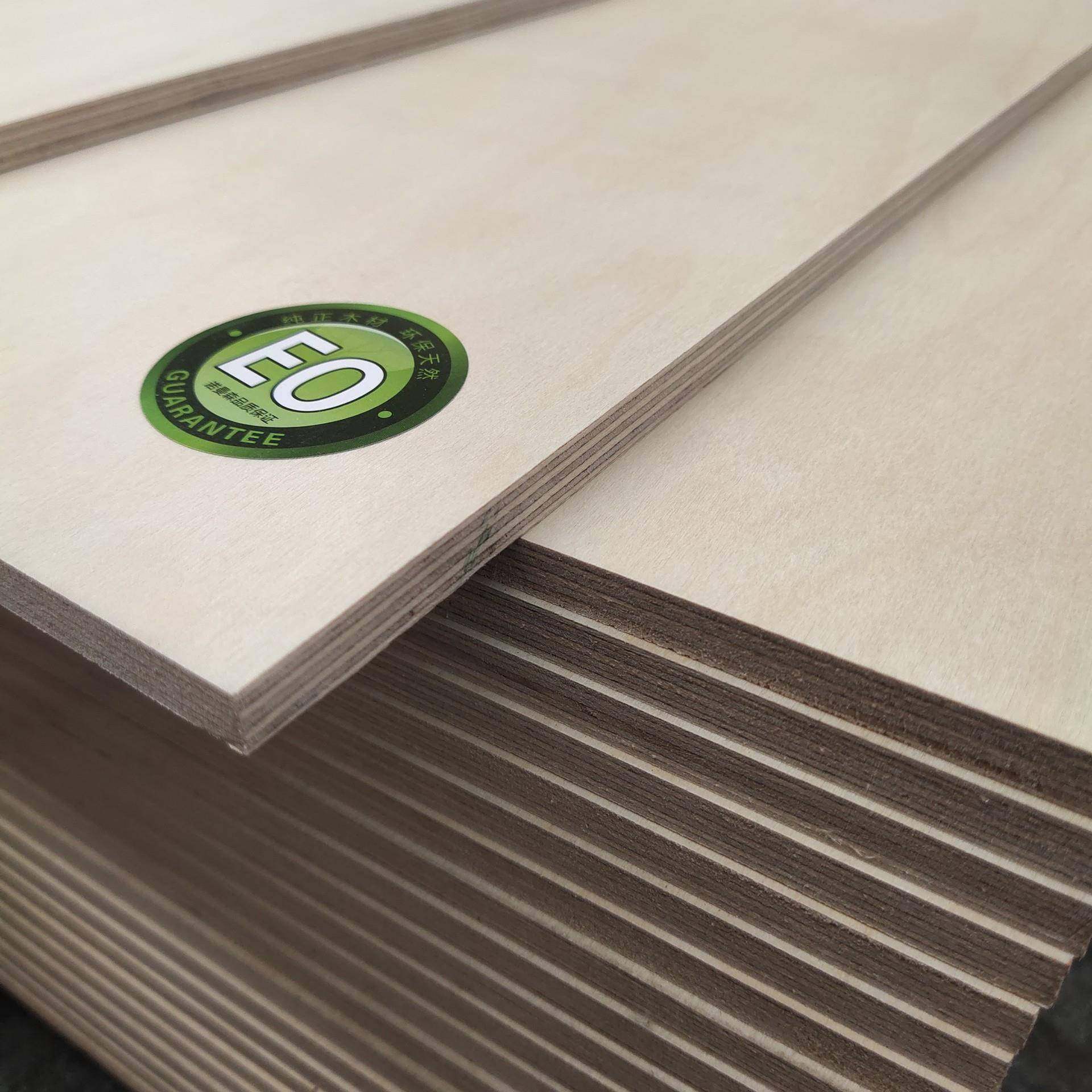 直销3-40mm全桦胶合板多层板漂白桦木胶合板漂白杨木胶合板