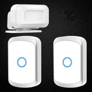 门口欢迎光临感应器店铺进门提醒你好语音提示报警器超市迎宾门铃