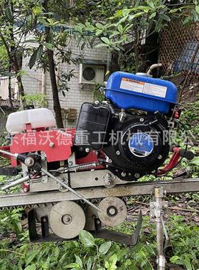 丘陵单轨运输农物资转运车小型轨道用运输机LOD全形地行车走果园