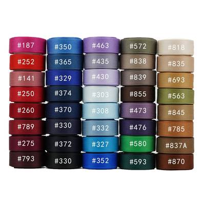 厂家货销现涤棉织带涤加厚双面哑光棉丝带服SRU直装包边材料涤棉