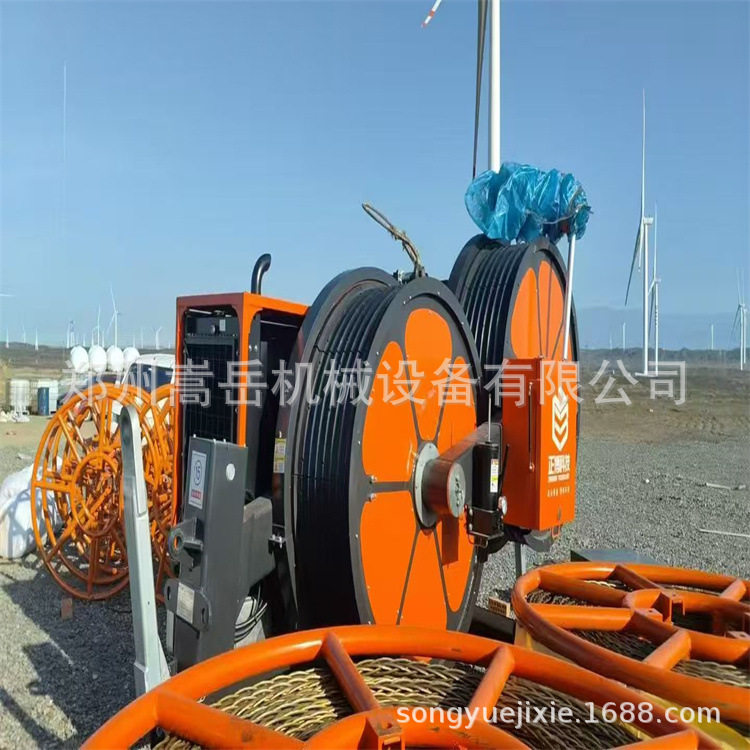 自动收线牵张机电力施工高压线路导线牵张机液压电力放线机主动