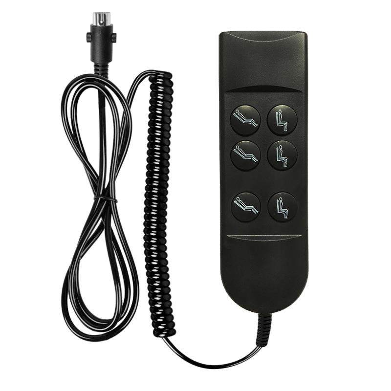 老人椅电动升降控制器足浴沙发电动推杆双电机手柄按钮开关