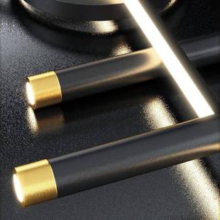 餐厅灯吊灯轻奢具现代简约饭厅灯餐桌吧687台北欧长极简创条意设