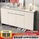 岩鞋 家用m16m加厚背板简约入户收纳板大容量储物柜客厅靠柜墙985