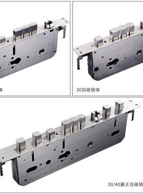 34不钢自动反锁锈懒人锁体防盗门锁体IGU自碰锁防插0弹门自锁体霸