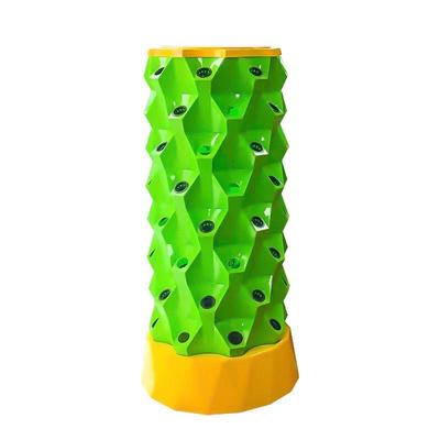 菠萝立塔气无栽培01霧培设施水果蔬菜大棚雾土栽培模式体栽培系统