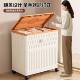 衣服收理纳箱储大量整箱家用带轮卧室FK 1041衣物容被子物柜移动