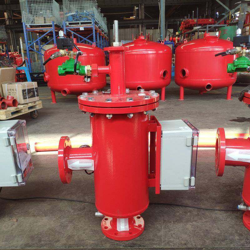 全冲自动自清洗过滤器立式CDD304精密网过滤器滤排拦截反洗污过滤