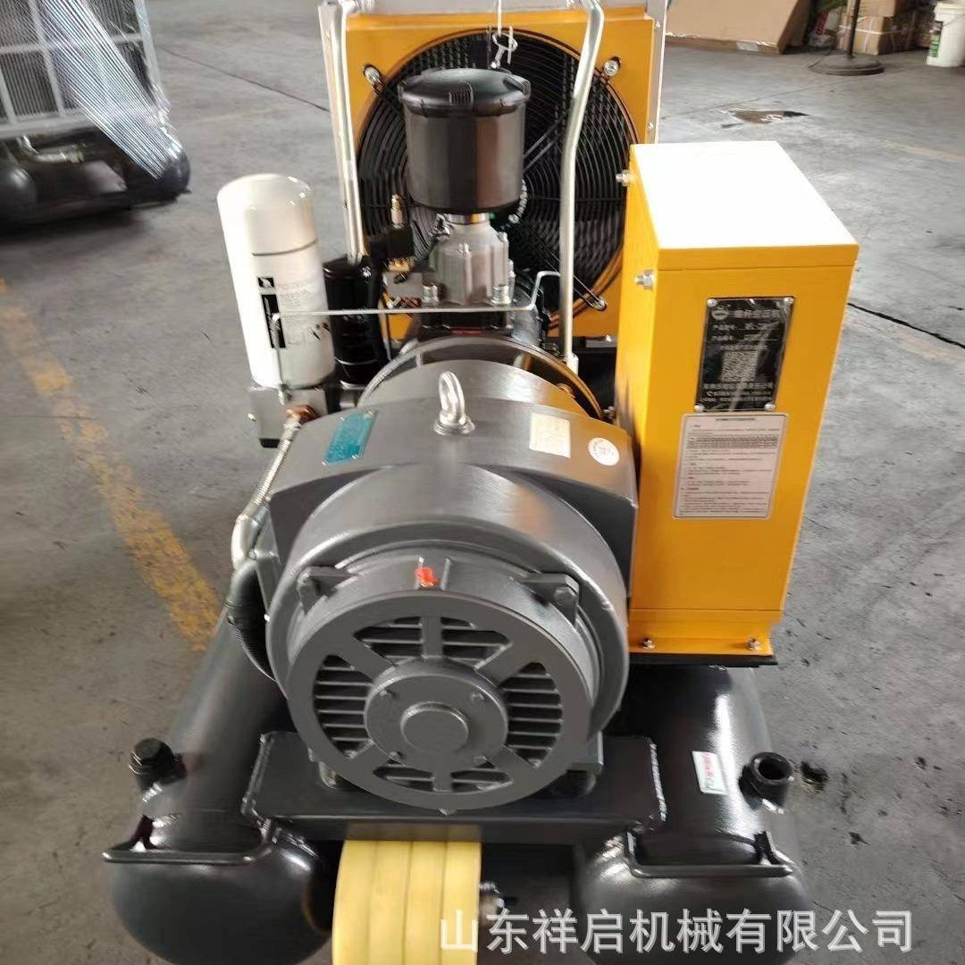 移7.5kw15动式螺打气泵小型杆5移动体一空压机7.KW螺杆压缩机