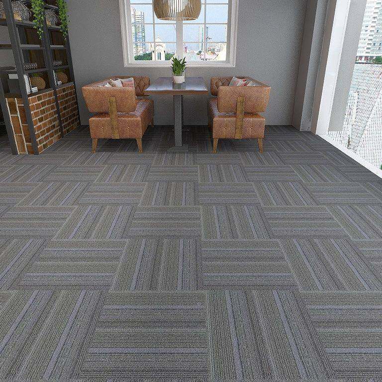 顺威1688楼满铺办公室拼接方块毯房间商用工加程台球厅写字厚地地