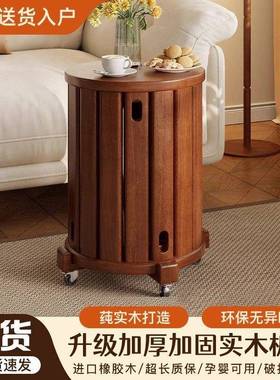 叠叠圆凳实木多能板凳凳子合茶几客厅家用叠放组功现吃50439饭餐