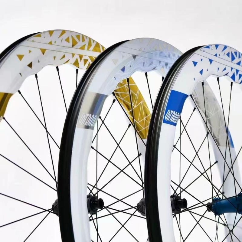 T800碳钎自行车公路维6JHF560轮组波浪圈V轮组碳纤维碟刹/刹轮车