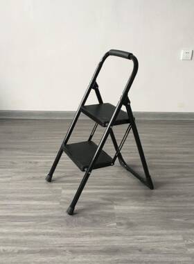 家便梯折叠梯捷室内人用字梯免安装梯子厂家直销JZ919-2B钢管梯