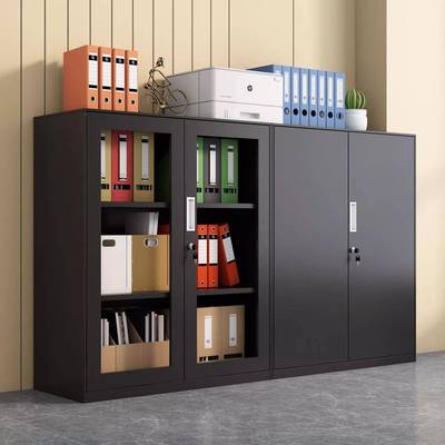 文件移柜收纳室柜办公杂物AG-8521柜铁皮钢制储物套柜矮柜资料柜