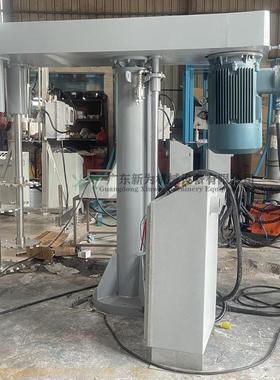 广东直销15kw涂料混合设备 美缝剂不锈钢分散机 膏体液压搅拌机