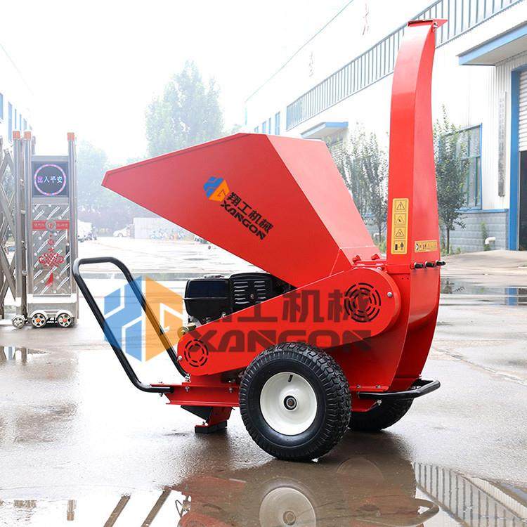 树枝粉碎机汽小型卧式枝条破碎机林业农业多功能油木材粉AVQ碎机