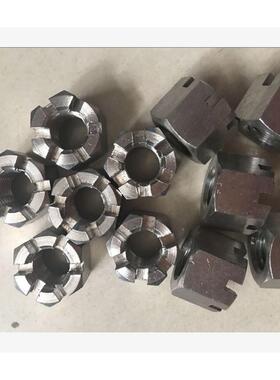 角开槽螺母G3B6178六开槽螺帽不钢16螺锈母ZIKM14