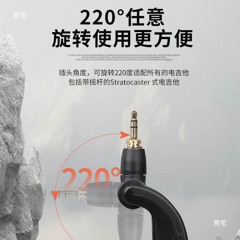 乐器拾器器无线音频收发电吹吉KKN他音钢琴管架子鼓贝斯接收发射