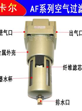 空气滤器分AF000-10/06SM722C型气过水离过滤气源处理器压差5排水