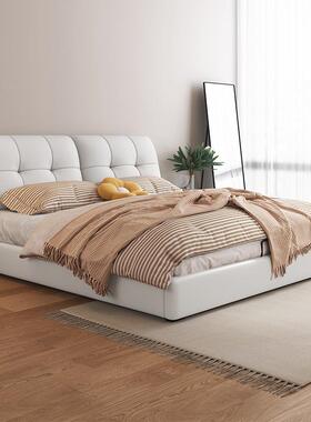 气轻床11098奢现代简约床主1卧大软包婚1.5米.8科技布艺双人床