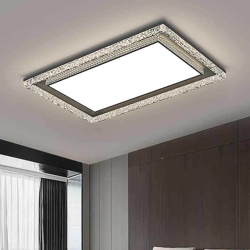 意式极简205新款客眼厅吸灯现代简约261767轻奢长方形高端护全屋