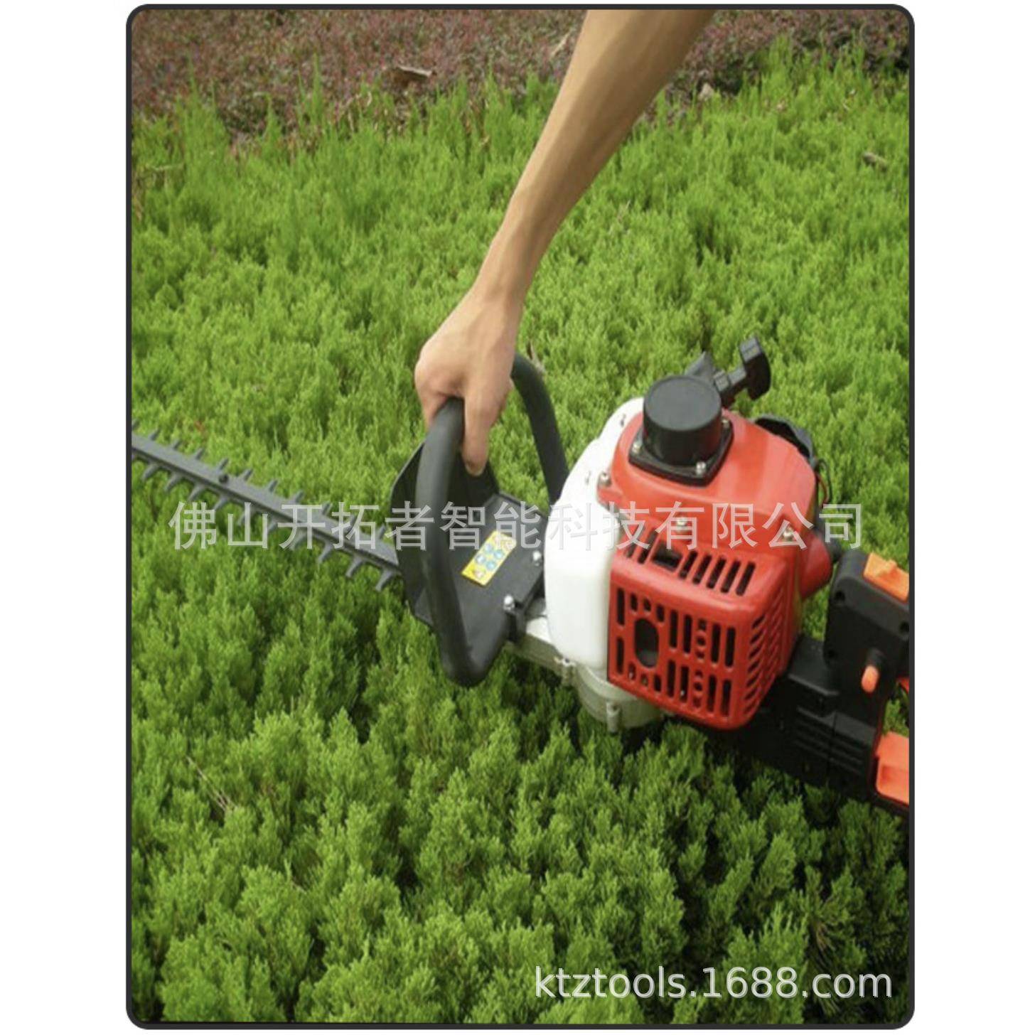 丸打崎汽油绿LIR机汽油茶树修剪机剪茶机修篱剪绿篱剪双刃款枝割