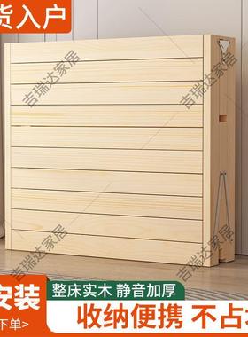 实木,出租超厚床NGJ板床租房免,安装结实稳出床固便宜