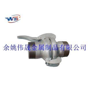 YDZ外螺保纹布尔鲍尔尔接头防汛泵对丝快速接口外热镀牙锌水管接