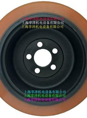 林德L14驱动轮转向轮子林轮Li230nde德动电叉车后轮PU实心胎橡皮