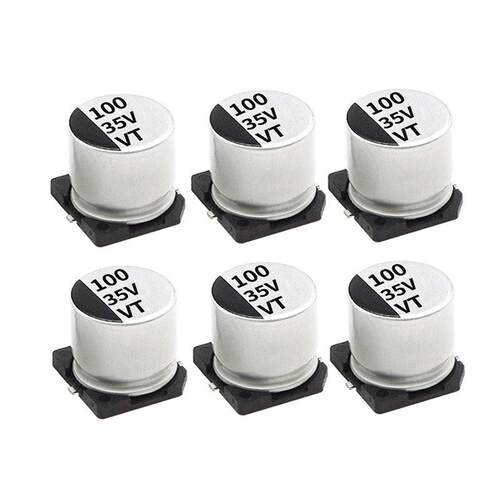 1NZQ00UF/35V贴片解电容356V100U4F.3x5.驱动开关电源电容电器