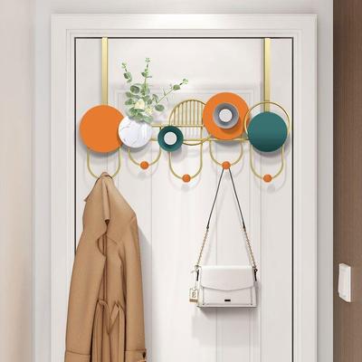创意玄关墙查看详情上挂钩进门入孔户门挂收纳打门口衣壁服挂衣架