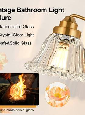 款农舍室灯具室卧黑色梳妆台新1102灯镜前灯Vanity浴Light