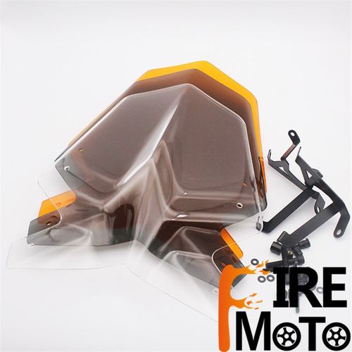 KTM duke125 duke390 17-18 风挡 导流罩 挡风玻璃 加高 前风镜