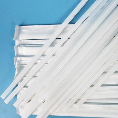 厂家供应pla降吸管咖啡棒独立包装WXL次性品pla三孔一咖解啡棒三