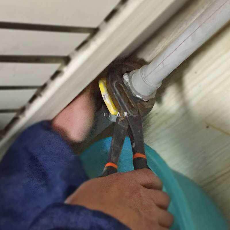YAU多用扳下手活动钳管钳多功能板水手大泵钳子道水修空调工具活