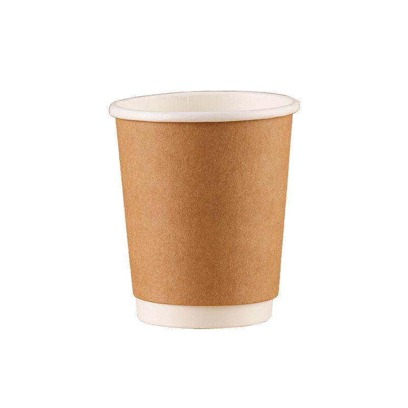 带印涵一啡次性纸杯定制厚咖杯一001次性纸杯奶茶杯结婚婚宴加盖
