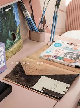 现代风样板间儿童房摆饰件品售楼处女孩书桌题桌面tb-73920画画主