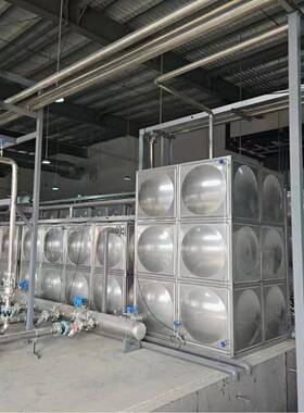 家直设供304不厂锈钢水式箱长方形消防水76042箱供水备组合不锈钢