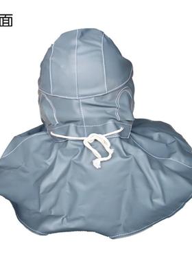 现货供应肩酸面罩披面具冲防酸碱油头套防护防尘防防XKF击防沙