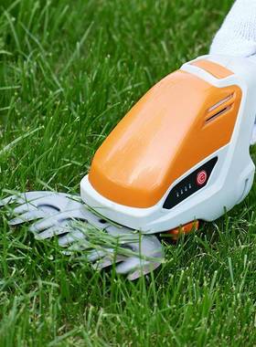 手电动篱笆剪无线锂充电剪枝剪草机电VMY绿篱式机可替持换刀头