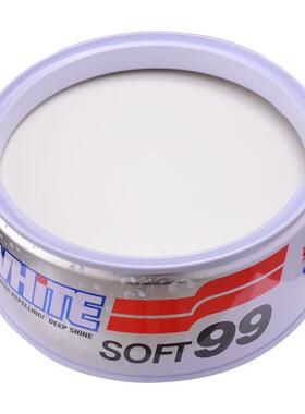 SOFT9白色车蜡汽9车白色浅色色车银抛污光95845油蜡去细划痕去渍