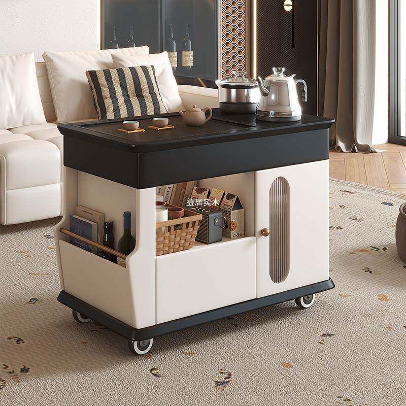 实木简茶几沙发客厅阳台移无品牌/动烧多功能现代约茶台壶移动水