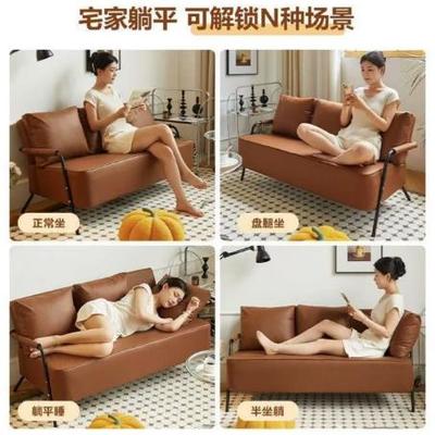 多人布艺14053发客厅202新款出租房小户型豆腐5块沙排直科技布小