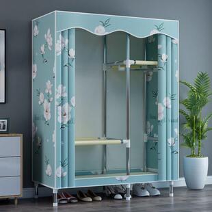 门衣易柜家室用卧儿童布衣橱出租屋双人简YSJ拼装开式单人小型收