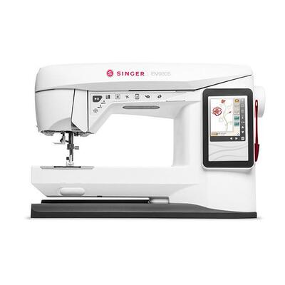 胜家小型电脑缝纫机家用绣花机EM9305全自动电子刺绣一体机SINGER