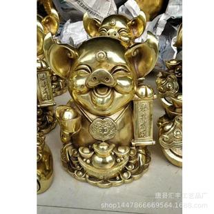 纯铜母子龙龟风水铜龟摆件老鹰大鹏展翅动物工艺品摆件