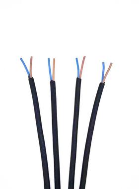 抗紫外线PVC护套线LED驱动电源线VDE认证H03VV-F2*0.75直销