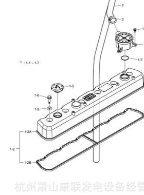 150106-00161气缸盖罩PU126斗山